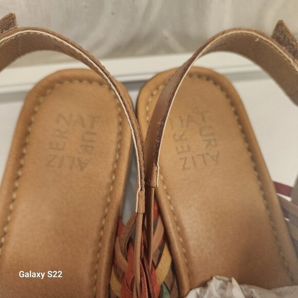 Naturalizer "Whistle" Weave Leather Sandals. NWOT. Size 9.5 Wide - Picture 8 of 9